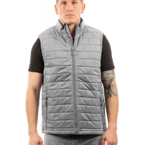 Adult Box Quilted Puffer Vest Thumbnail
